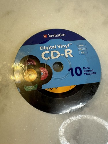 Verbatim digital vinyl r - digital, cd-r